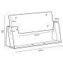 Taymar CLA5 Counter Display for A5 Landscape Leaflet Bild 1