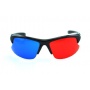 3D Brille rot/cyan 3D-Anaglyphenbrille Marke PRECORN Bild 1