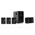 Auna HF583 aktives 5.1 Lautsprechersystem 70W schwarz Bild 1