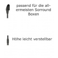 2 Lautsprecherstnder Universal fr Satelliten  Bild 1