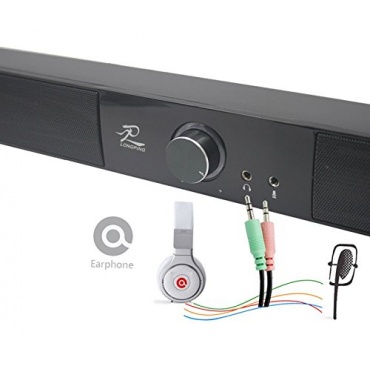LONPOO 10 W Mini USB Soundbar Lautsprecher Bild 1