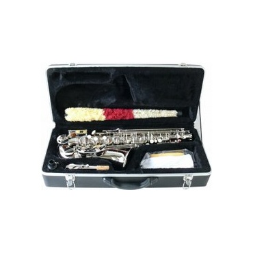 Steinbach Eb Alt Saxophon in Silber mit hohem FIS Bild 1