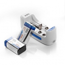 EBL 600mAh 9 Volt Block Li-ion Batterie Bild 1