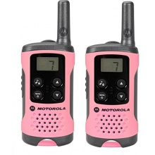 Motorola TLKR T41 PMR Funkgert mit LC-Display pink Bild 1