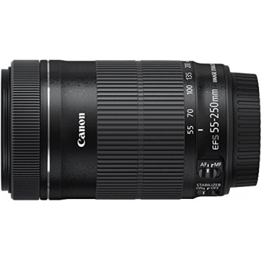 Canon EF-S 55-250mm 1 4 5 6 IS STM Tele-Zoomobjektiv Bild 1