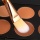 Kabuki Kosmetik Pinsel Rose Gold Spezielle Design Bild 2