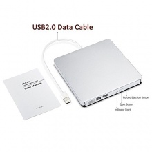 USB 2.0 Slim DVD Laufwerk für Macbook Pro Air Bild 1