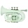 Dimavery 26503730 TP 300 B Pocket Trompete wei Bild 1