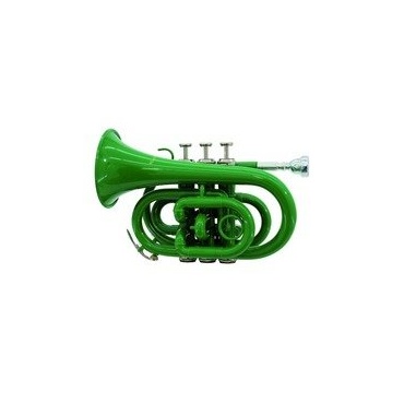 DIMAVERY TP 300 B Pocket Trompete grn Bild 1