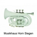 Taschen Trompete Pocket Trumpet TP 300 Bb wei Bild 1