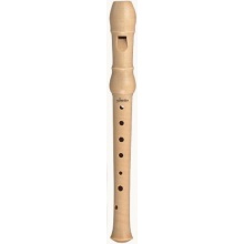 Schneider Blockflte F Sopranino Barocke Griffweise, natur Bild 1