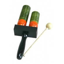Agogo Double Bell Wooden Bild 1