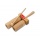 Percussion Plus Holz Agogo Klangstbe mit Schlgel Bild 1