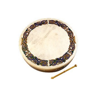 Waltons 8 Inch Irish Bodhran Brosna Cross Bodhran Design Bild 1