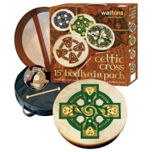 WALTONS PACK 18 GALLEN CROSS Bodhran Gift Set Bild 1