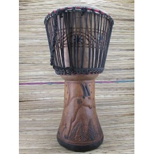 60cm Profi Djembe Trommel West Afrika Ghana Fair Trade  Bild 1