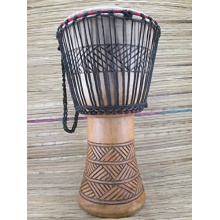  64cm Profi Djembe Trommel West Afrika Ghana Fair Trade  Bild 1