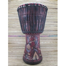 Ca 65cm Profi Djembe Trommel West Afrika Ghana Fair Trade Bild 1