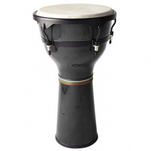 STAGG Holz Djembe 10 Zoll schwarz Bild 1