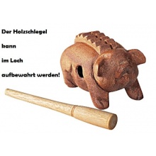 Nino Percussion NINO541 Holzschweinchen Giro Bild 1