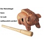 Nino Percussion NINO541 Holzschweinchen Giro Bild 1