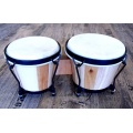 Gewa Bongo Club Salsa 6+7 Zoll Bongo natur, Percussion Bild 1