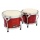 GEWA: Bongo Club Salsa Naturfelle, stimmbar 6,5 + 7,5 Farbe: ROT, Percussion Bild 1