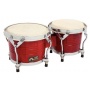 GEWA: Bongo Club Salsa Naturfelle, stimmbar 6,5 + 7,5 Farbe: ROT, Percussion Bild 1