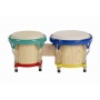 Golden: Bongo color mit Naturfell, Percussion Bild 1