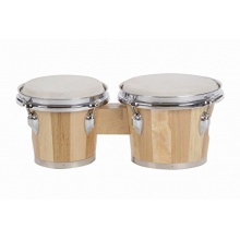 Golden: Bongo mit Naturfell, Percussion Bild 1