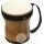 b2music: Brazil 5,5 Zoll (ca. 14cm) Holz Bongo-Trommel mit Tragegriff, Percussion Bild 1