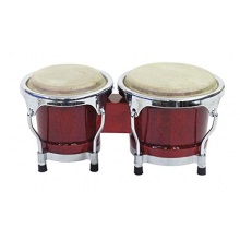 S.S.GmbH: DIMAVERY BG-45 Bongo 4+ 5 weinrot, Percussion Bild 1