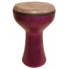 Fiber Doumbek, Bongo, Purple Sparkling, 12 Zoll, Percussion Bild 1