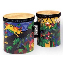 Remo:Kinder-Bongos mit Regenwaldmotiv, Percussion Bild 1