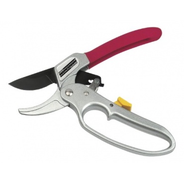 Brder Mannesmann Werkzeuge M63210 Aluminium Gartenschere mit Ratsche Bild 1