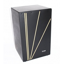 Cherrystone: Cajon Trommel Drum Trommelkiste schwarz, Percussion Bild 1