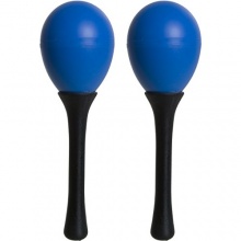 Tiger MAR28-BL Tiger Eier Maracas aus Kunststoff - blau Bild 1