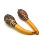 Krbis gefertigt Maracas Percussion  Bild 1