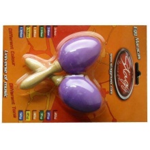 STAGG 1Paar Egg Maracas lila Bild 1