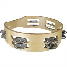 Tiger TAM84-08 Kopfloser Tambourin Doppel Schellenring 8 Zoll Bild 1