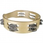 Tiger TAM84-08 Kopfloser Tambourin Doppel Schellenring 8 Zoll Bild 1