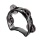 A-STAR TAMMBK Schellenring Mini Tambourin schwarz Bild 1