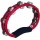 Meinl Percussion TMT1R Tambourine mit Stahlschellen 2-reihig Handmodell rot Bild 1
