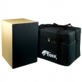 Tiger CAJ2-NT Cajon mit gepolsterten Tasche, Percussion Bild 1