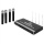  4-Kanal Profi Funkmikrofonset VHF-Frequenz (4 Mikrofone, Rackeinbau, XLR) von Auna Bild 4