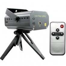RPGT Mini Disco Laser Lichteffekt Musik-Control mit Fernbedienungfür Bild 1