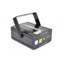 Beamz LS-FFLED10 Laser rot-grün Showlaser Discolaser mit Gobo Bild 1