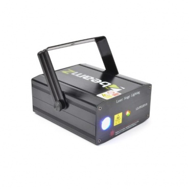 Beamz LS-FFLED10 Laser rot-grn Showlaser Discolaser mit Gobo Bild 1