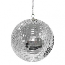 LED-Discokugel 20cm mit Motor Bild 1