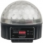 Showtec Disco Star 3x3 Watt TriLED dmx Strahleneffekt Spiegelkugeleffekt Bild 1